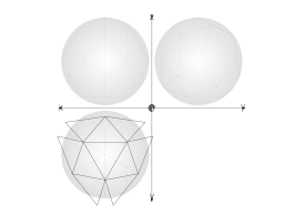 1/4 Net Geodesic Sphere Thumbnail