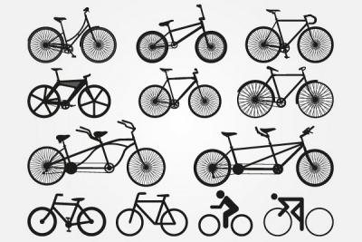 12 Vector Bicycles Thumbnail