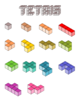 3D Tetris blocks Thumbnail