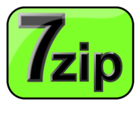 7zip Glossy Extrude Green Thumbnail
