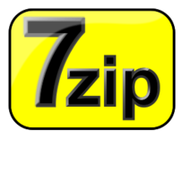 7zip Glossy Extrude Yellow Thumbnail