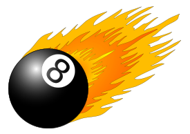 8ball With Flames Thumbnail