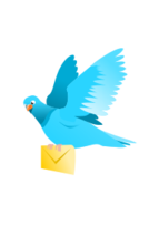 A Flying Pigeon delivering a message Thumbnail