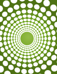 Abstract Circle Burst Vector