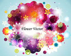 Abstract Flower Vector Thumbnail