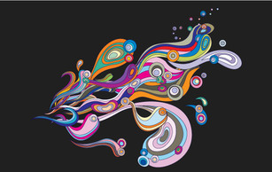 Abstract Illustrator Elements