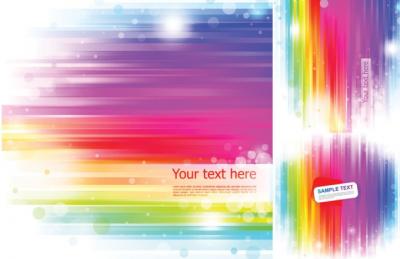 Abstract rainbow backgrounds Thumbnail
