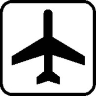 Airport Sign Board Vector Thumbnail
