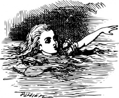 Alice In Wonderland clip art