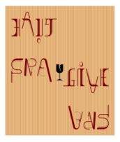 Ambigramme Haut-Bas-Fragile Thumbnail