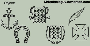 Ancient Objects free vector
