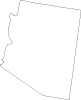 Arizona Vector Map Thumbnail