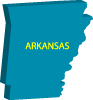 Arkansas Vector Map Thumbnail