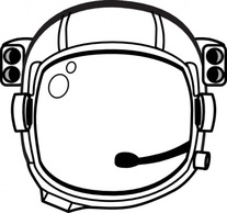 Astronaut S Helmet clip art Thumbnail