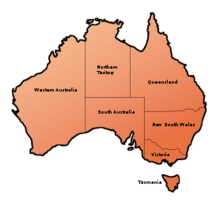 Australia Map Thumbnail