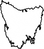 Australian Maps clip art