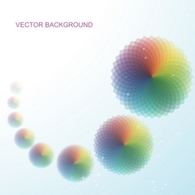 Background Vector with Abstract Circular Patterns Thumbnail