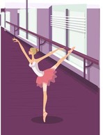 Ballet ballerine girl 2