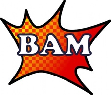 Bam Splash clip art Thumbnail