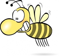 Bee1 clip art