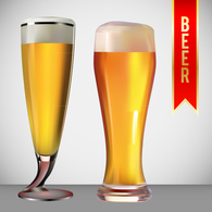 Beer Glass Vector Pack