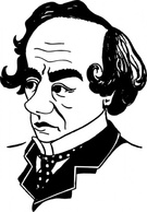 Benjamin Disraeli clip art Thumbnail