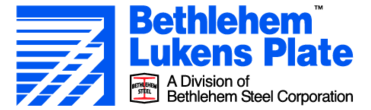 Bethlehem Lukens Plate Thumbnail