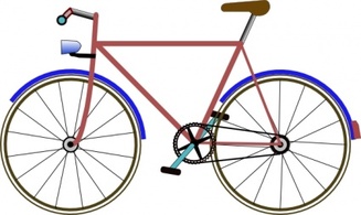 Bicycle clip art