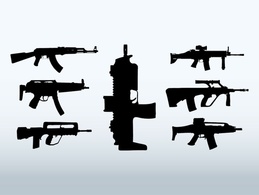 Big Guns Vector