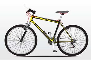 Bike sport vector 17