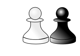 Black And White Pawns D R Thumbnail