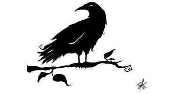 Black Crow free vector