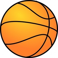 Black Outline White Cartoon Ball Free Tennis Ballon Basket Basketball Gioppino Bola Basketballs Thumbnail