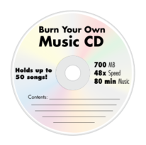 Blank Music CD