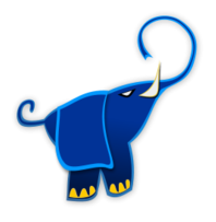 Blue Elephant Thumbnail