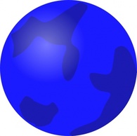 Blue Geography Globe Planet Earth