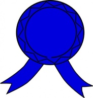 Blue Shapes Badge Win Prize Winner Thumbnail