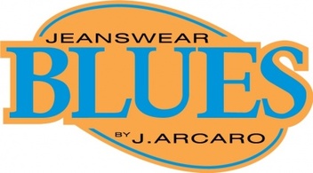 Blues Jeanswear logo logo in vector format .ai (illustrator) and .eps for free download
