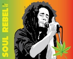 Bob Marley Vector Thumbnail