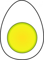 Boiled Egg clip art