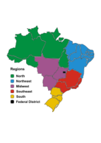 Brazil in Regions