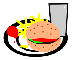 Burger And Chips Thumbnail