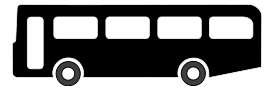 Bus symbol black Thumbnail