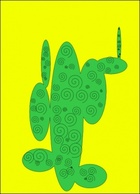 Cactus Spirit clip art Thumbnail