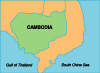 Cambodia Vector Map Thumbnail