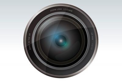 Camera Lens Vector Thumbnail