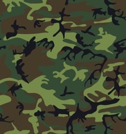 Camouflage Pattern clip art Thumbnail