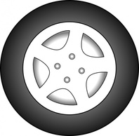 Car Cartoon Free Style Wheel Chrome Vehicle Detail Auto Wheels Rim Tire Tires Alloy Titanium ... Thumbnail