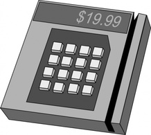Card Money Electronics Cashier Pay Machine Credit Reader Finance Thumbnail