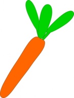 Carrot Cartoon clip art Thumbnail